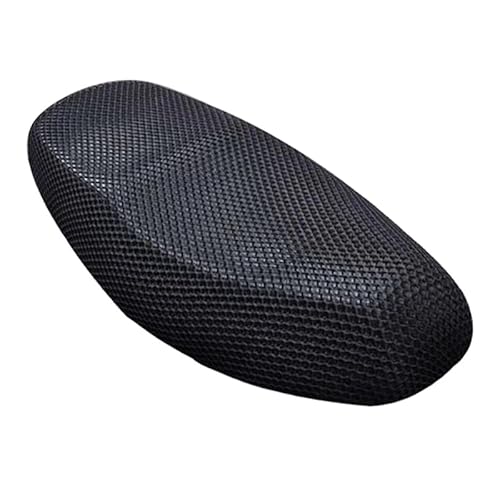 Motorrad Sitzbankbezug Schnell trocknendes Motorrad Cool für Kissen Universal atmungsaktives Motorrad für Kissen Pad Mesh Motorrad Sitzbezug von FESOKSEJ