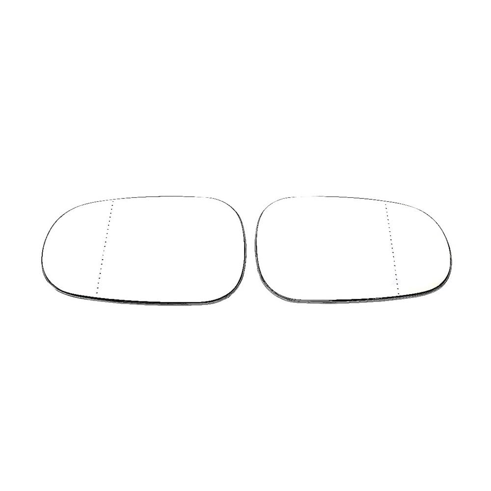 Spiegelglas Außenspiegel Auto Auto Weitwinkel Spiegel Glas Für Clio 1995-2005 Für Megane 1995-2002 Für Megane Für Scenic 95-02 Für Modus 2004-2008 von FESOKSEJ