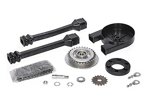 Satz Antriebsteile SR50, SR80 (14-Teile - Kette+Kettenschutz+Kettenschlauch+Mitnehmer+Ritzel usw.) von FEZ Fahrzeugteile GmbH