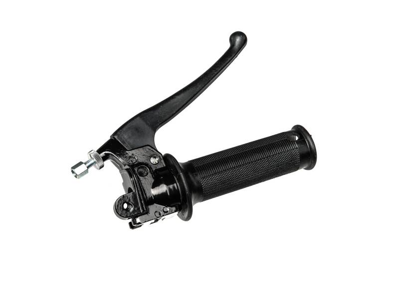 Gasdrehgriff mit Armatur, Schwarz - für Simson KR51 Schwalbe, SR4-2 Star, SR4-3 Sperber, SR4-4 Habicht von FEZ