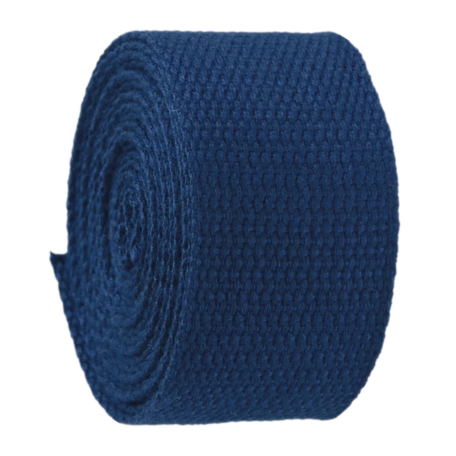 Baumwollbänder, schräge Bündel, schwere Bänder, Gurtband 20 mm – Baumwoll-Gurtband for Taschengurte, Gepäck-Frachtgurte(Dark Blue,50 Yard) von FFENFRYOU