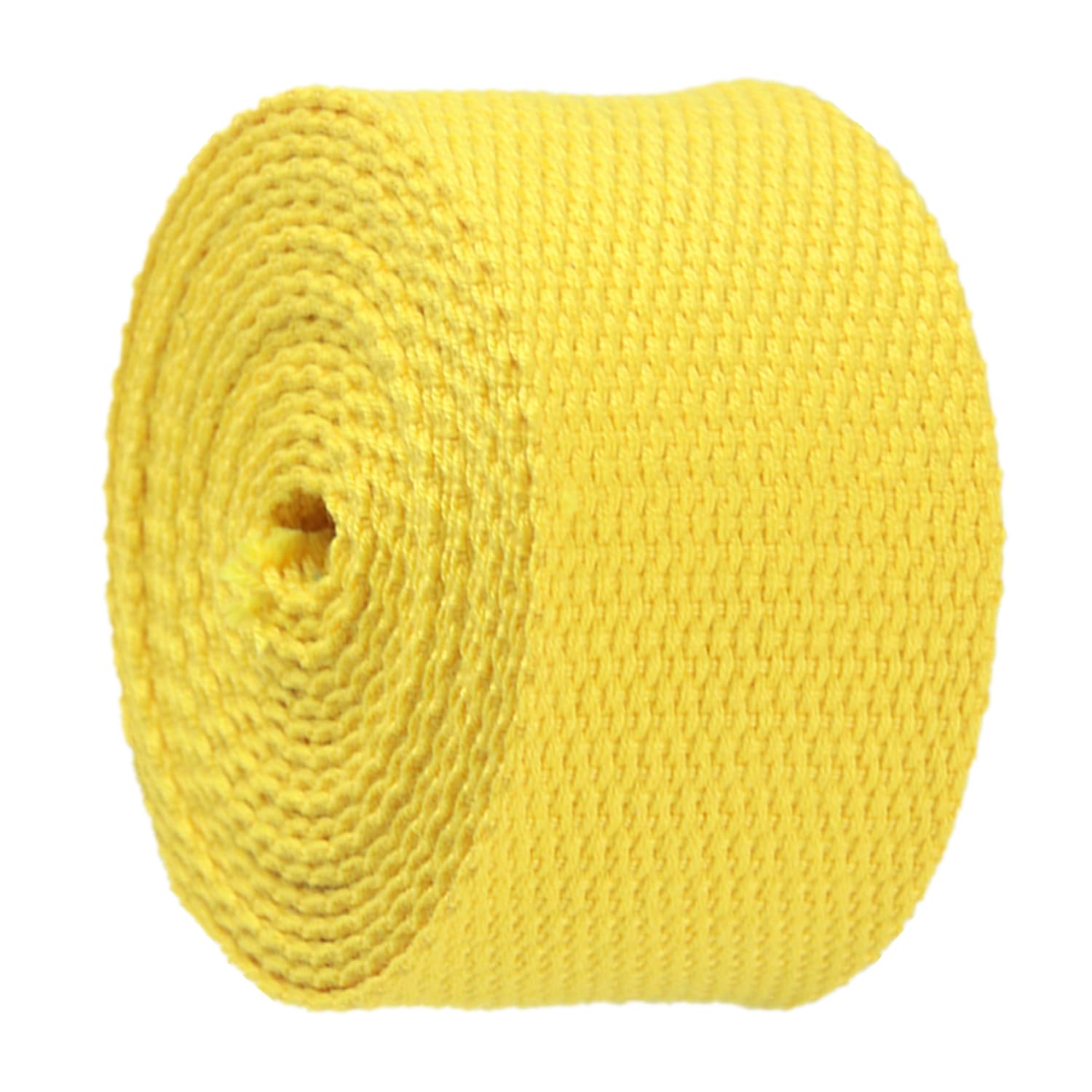 Baumwollbänder, schräge Bündel, schwere Bänder, Gurtband 20 mm – Baumwoll-Gurtband for Taschengurte, Gepäck-Frachtgurte(Giallo,10 Yard) von FFENFRYOU