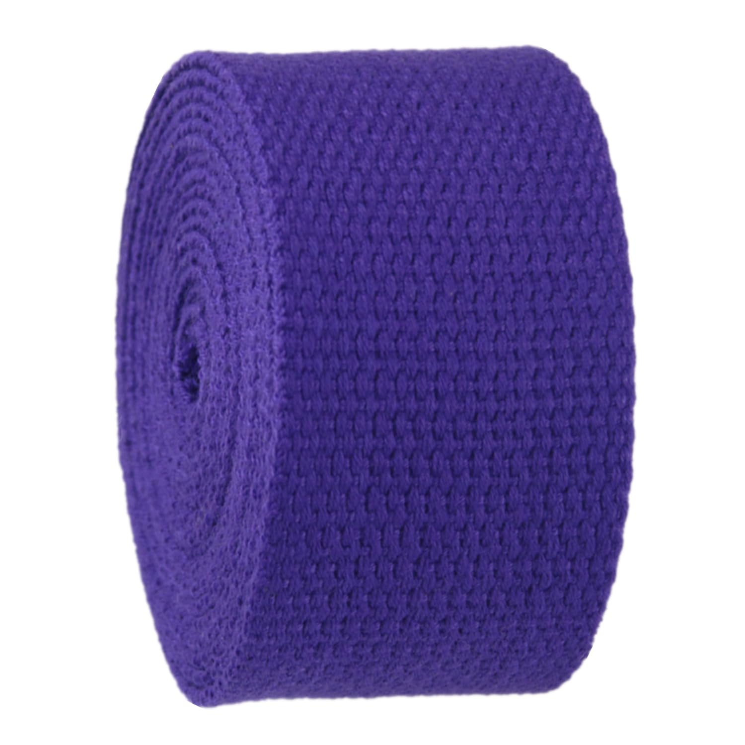 Baumwollbänder, schräge Bündel, schwere Bänder, Gurtband 20 mm – Baumwoll-Gurtband for Taschengurte, Gepäck-Frachtgurte(Purple,10 Yard) von FFENFRYOU