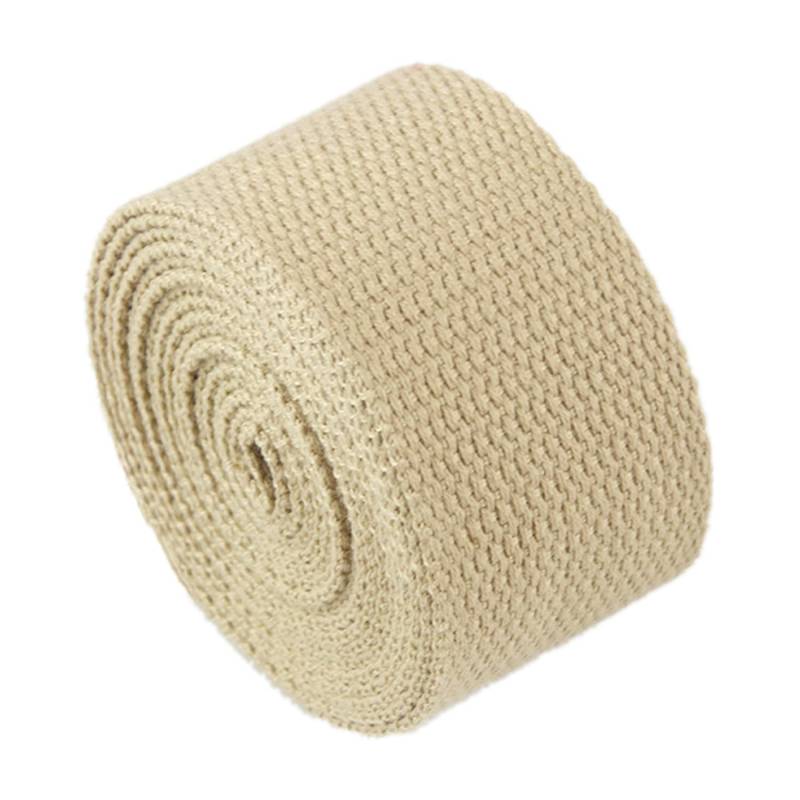 Baumwollbänder, schräge Bündel, schwere Bänder, Gurtband 50 mm – Baumwollgurtband for Taschengurte, Gepäckgurte(Khaki,5 Yard) von FFENFRYOU