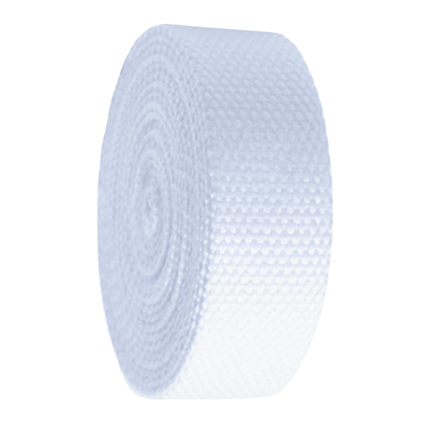 Baumwollbänder, schräge Bündel, schwere Bänder, Gurtband - Baumwoll-Gurtband for Taschengurte, Gepäck-Frachtgurte - 10 Yards/Rolle(White,38 mm) von FFENFRYOU