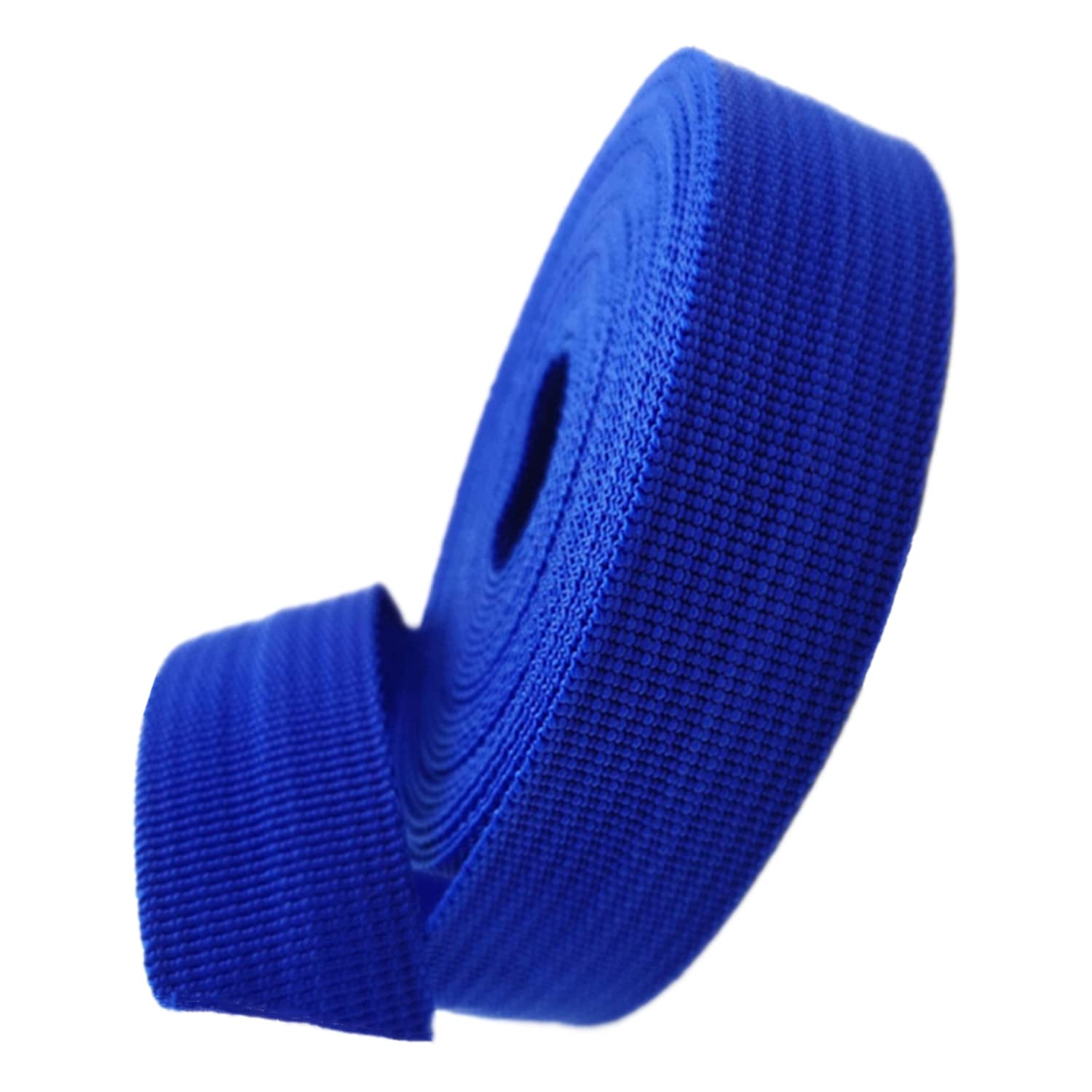 Baumwollbänder, schräge Bündel, schwere Bänder, Polypropylen-Gurtband, 38 mm – Polyband for Taschengriffe, Rucksäcke/Rucksäcke, Gepäck-/Frachtumreifung, Gürtel(Blu,20 Yard) von FFENFRYOU