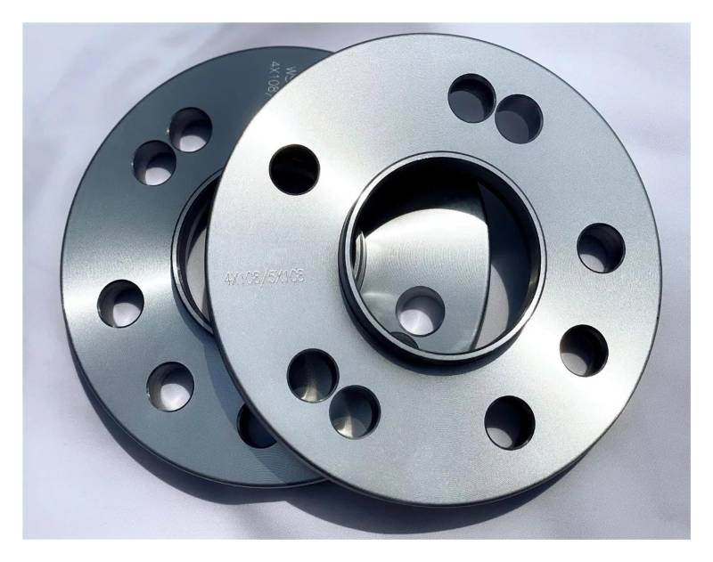 Auto-Rad-Distanzscheiben 2 Stück 10mm Aluminium Spurverbreiterung PCD 4x108/5x108 Mittelbohrung 65,1mm Anzug Für Hub Lagerhöhe Innerhalb Von 10mm Autos Spurverbreiterungen von FFOCCO