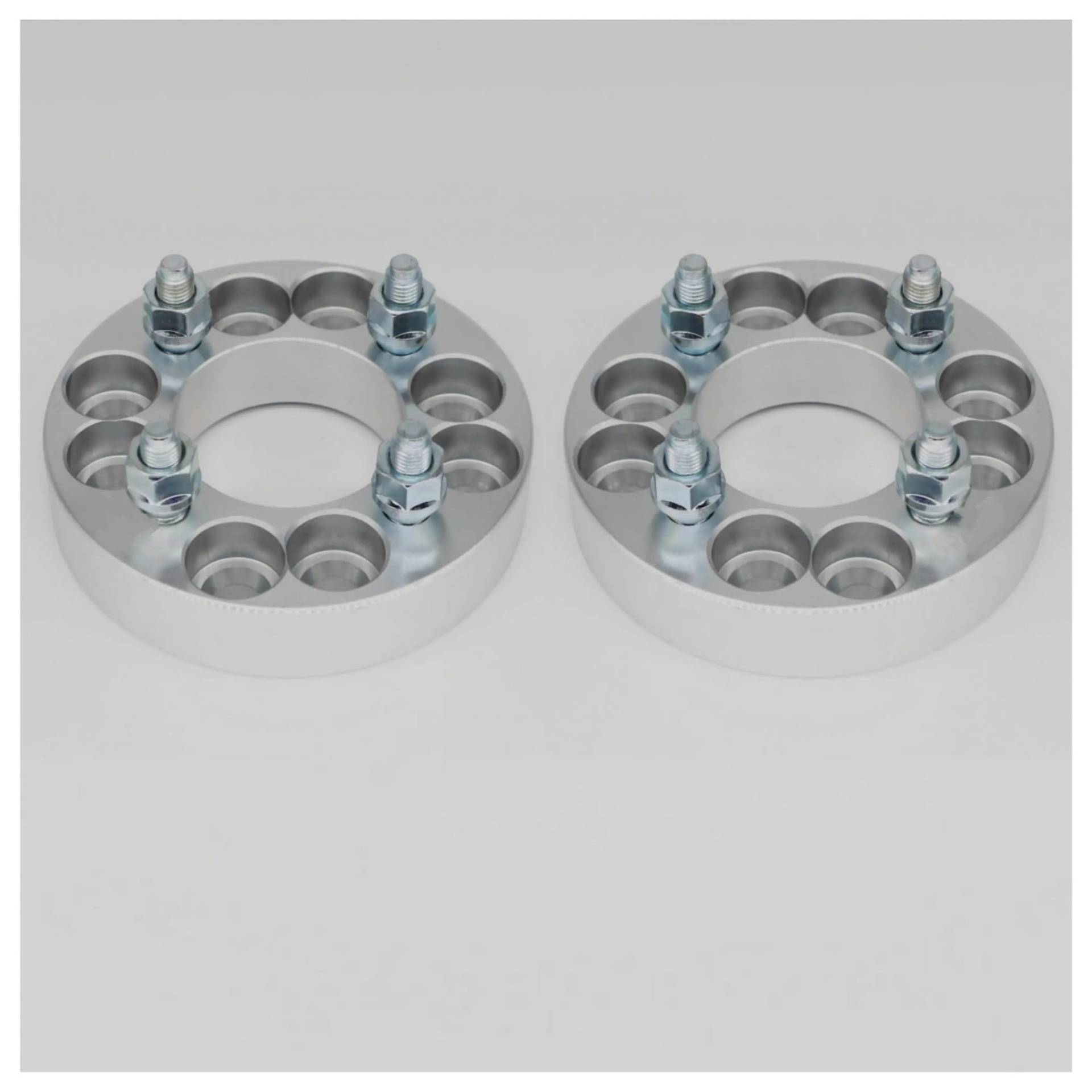 Auto-Rad-Distanzscheiben 2 Stück 15/20mm Aluminium Rad Adapter Spacer PCD 4x100 / 4x114,3 Zu 4x108 Zentrum Bohrung 71mm Radbolzen M12x1.5 Autos Spurverbreiterungen(15mm) von FFOCCO