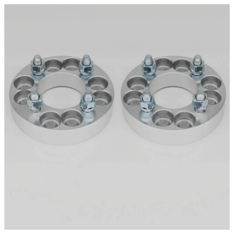 Auto-Rad-Distanzscheiben 2 Stück 15/20mm Aluminium Rad Adapter Spacer PCD 4x100 / 4x114,3 Zu 4x108 Zentrum Bohrung 71mm Radbolzen M12x1.5 Autos Spurverbreiterungen(15mm) von FFOCCO