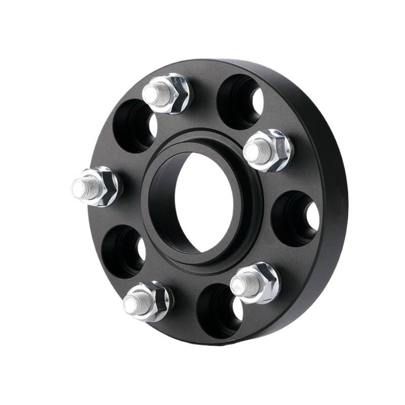 Auto-Rad-Distanzscheiben Für Chrysler Für Pacifica Für Voyager Spurverbreiterungen Adapter PCD 5x127 CB 71,6mm 2 Stück Autos Spurverbreiterungen(Black 30mm) von FFOCCO