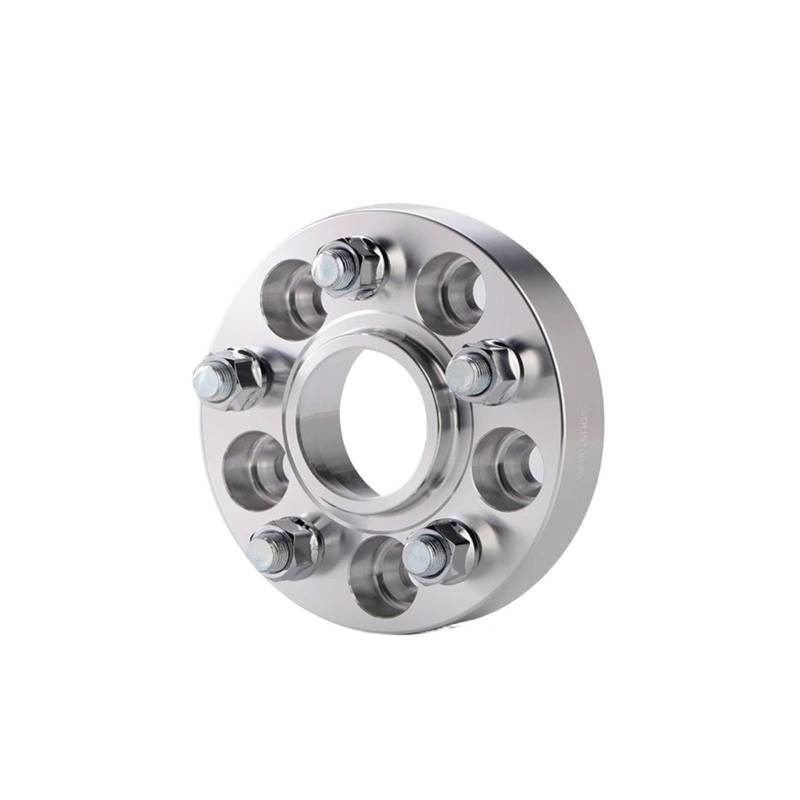 Auto-Rad-Distanzscheiben Für Land Für Rover Für Range Für Rover Für Evoque Spurverbreiterung Adapter PCD 5x108 CB 63,4 2 Stück Autos Spurverbreiterungen(Silver spacer 15mm) von FFOCCO