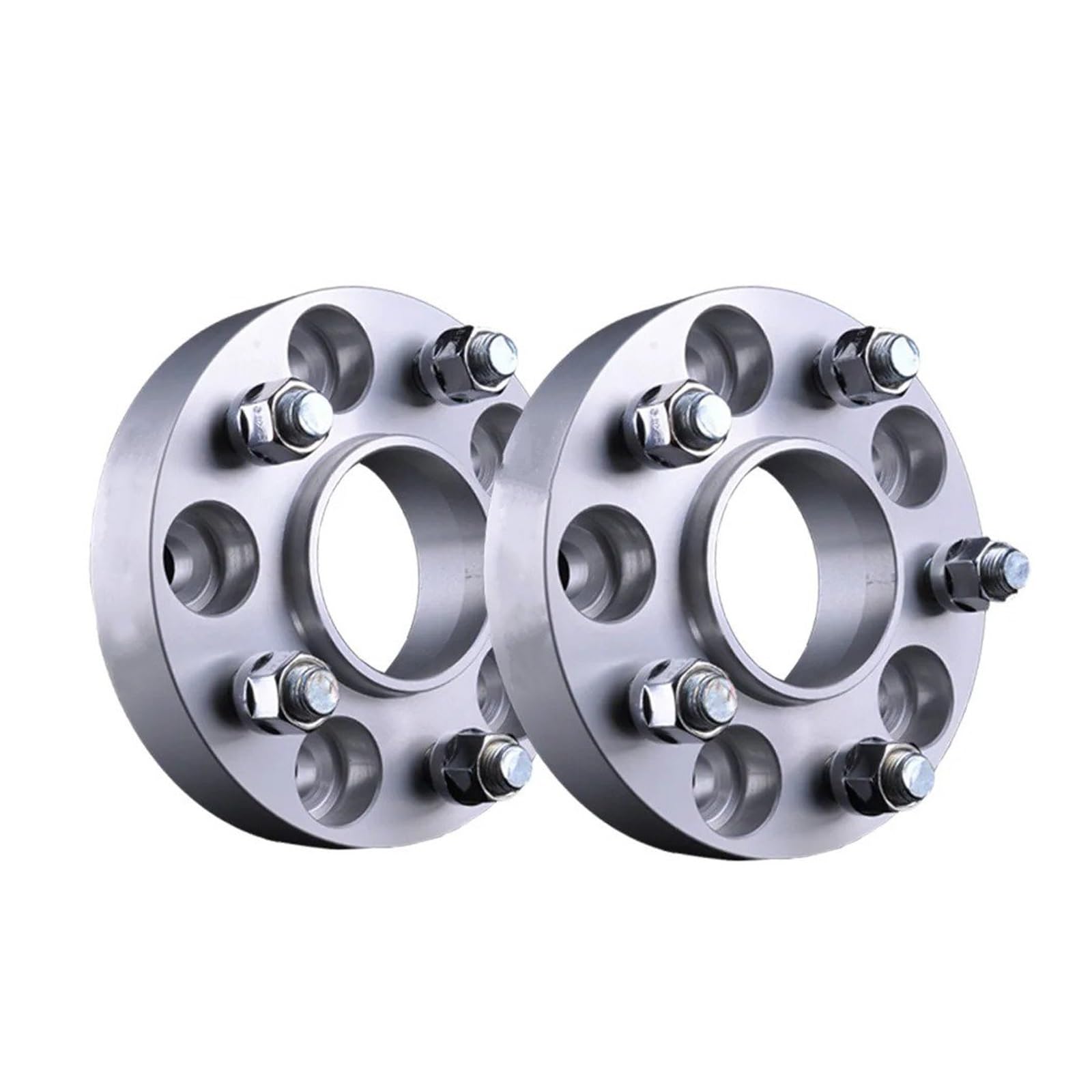 Auto-Rad-Distanzscheiben Für Suzuki Für Jimny Für Sierra 108mm Aluminium Legierung Hubcentric Rad Spacer Adapter 2 Stück PCD 5x 139,7 CB Autos Spurverbreiterungen(Silver 30mm) von FFOCCO