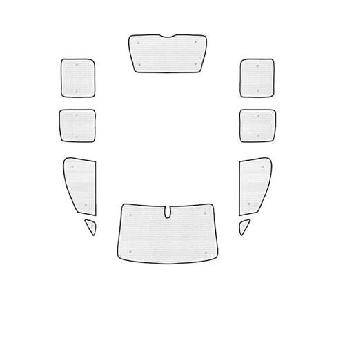 Auto Sonnenschutz Für VW Für Caddy 2K Maxi 2003~2019 2004 2005 Schutzfenster Sonnenblende Sonnenschutzabdeckung Auto Vollsonnenblende Autofenster Sonnenschutz(All Windows) von FFOCCO