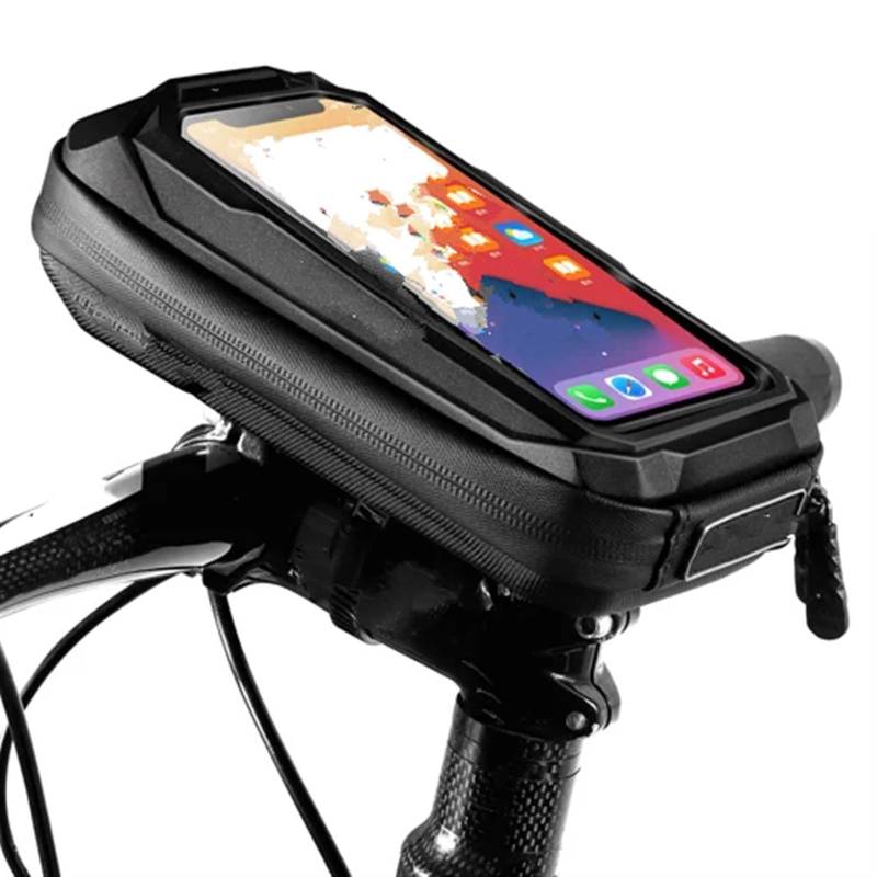 FFOCCO Fahrrad Halter Smartphone Fahrrad-Telefonhalter-Tasche, Wasserdicht, Fahrradhalterung, 6,9 Zoll, Handy-Ständertasche, Lenker, MTB, Fahrradzubehör Fahrrad Handyhalterung von FFOCCO