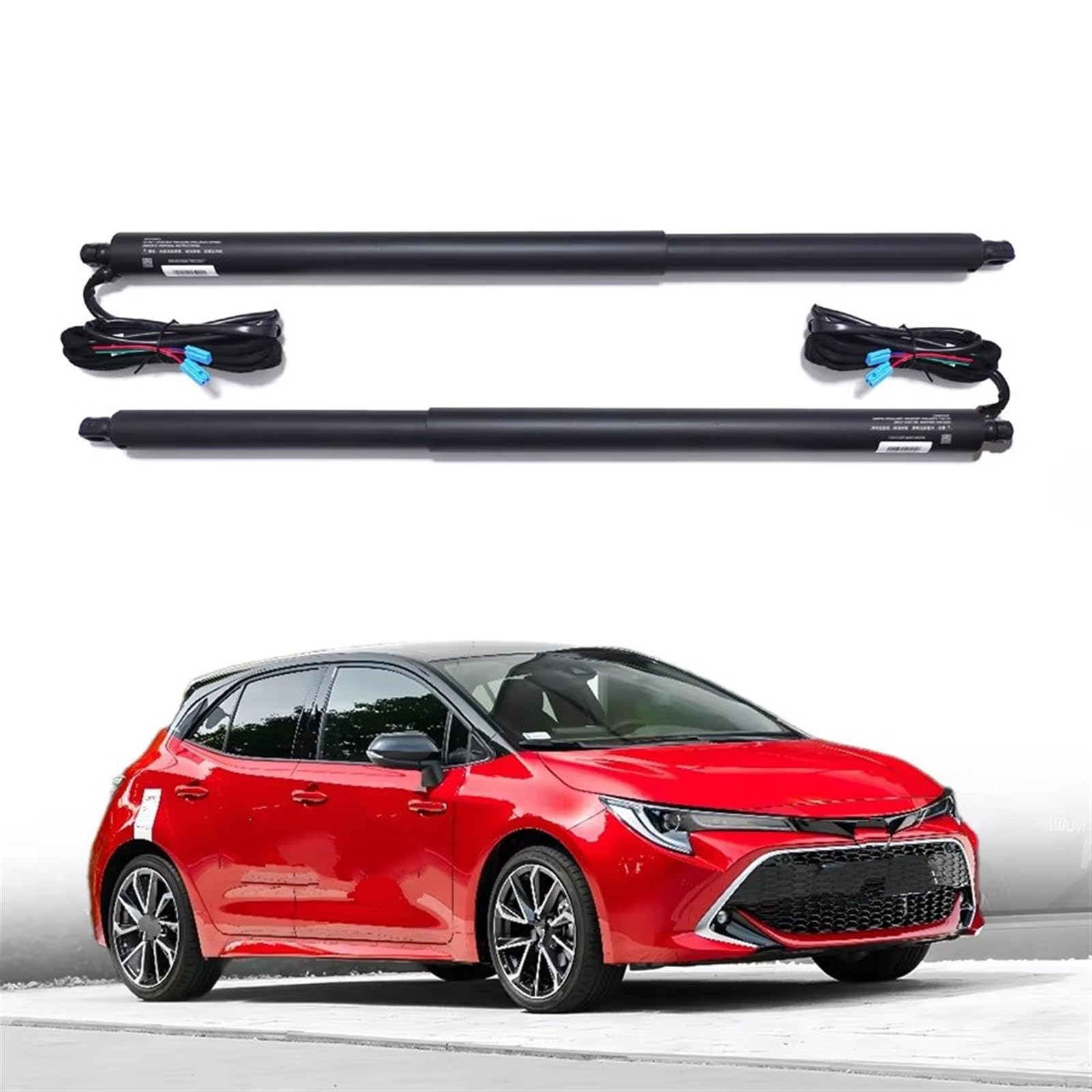 Gasfeder Dämpfer Kofferraum Für Toyota Für Corolla Sport Powered Hinten Tür Elektrische Heckklappe Auto Ersatz Elektrische Streben Elektrische Gasfeder(Add Foot Sensor) von FFOCCO