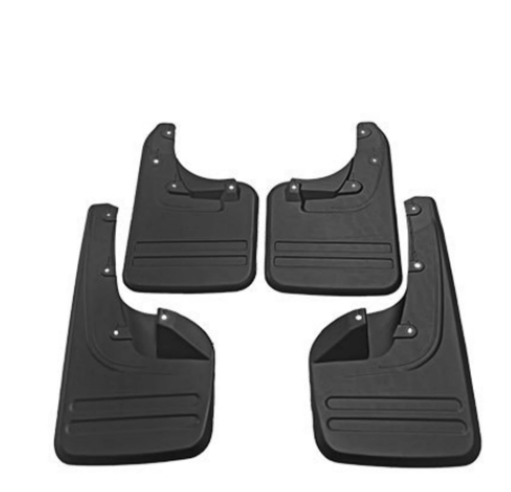 Auto Schmutzfänger für Toyota Hilux Vigo (4WD) 2012-2014, Fahrzeu Vorne Hinten RadschüTzer Schutzbleche Spritzschutz Dustproof Kratzfest ZubehöR von FFSWQAZ4A1