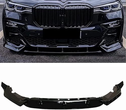 Auto Frontspoiler Front Stoßfänger Lippe für BMW G07 X7 M Sport 2019-2022, FrontstoßStange Spoiler Diffusor Separator Antikollisions Auto Frontlippe Spoilerlippe Body Kit von FGAITH