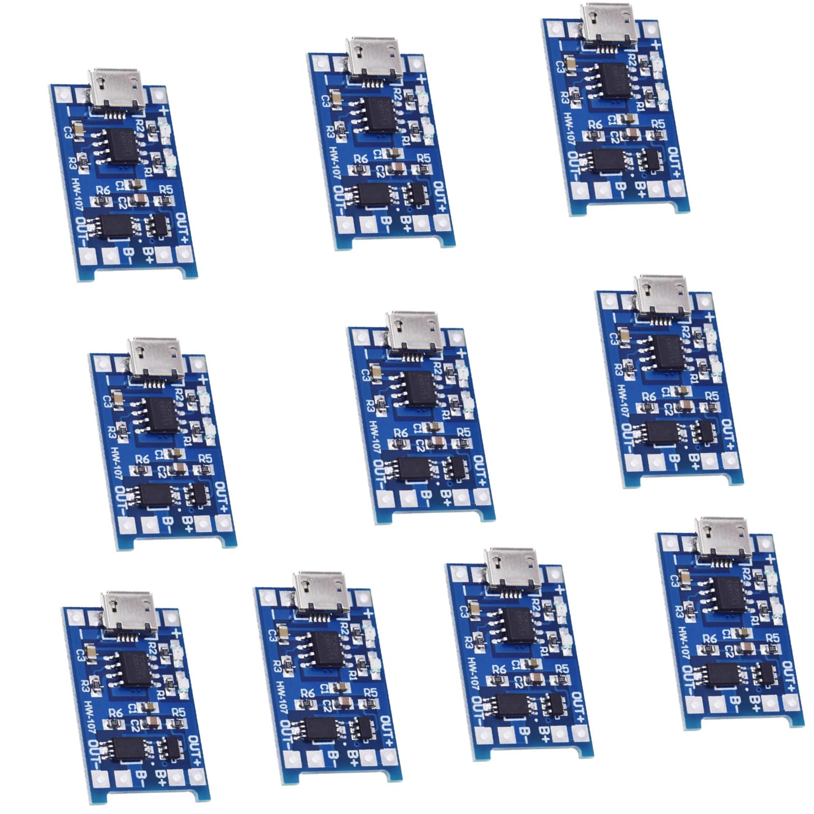 10pcs Typ C Schnittstellen Lademodule Lade Und Entladungsmodule Einfach Für 18650 Batterieanwendung Zu Verwenden von FGDTREE