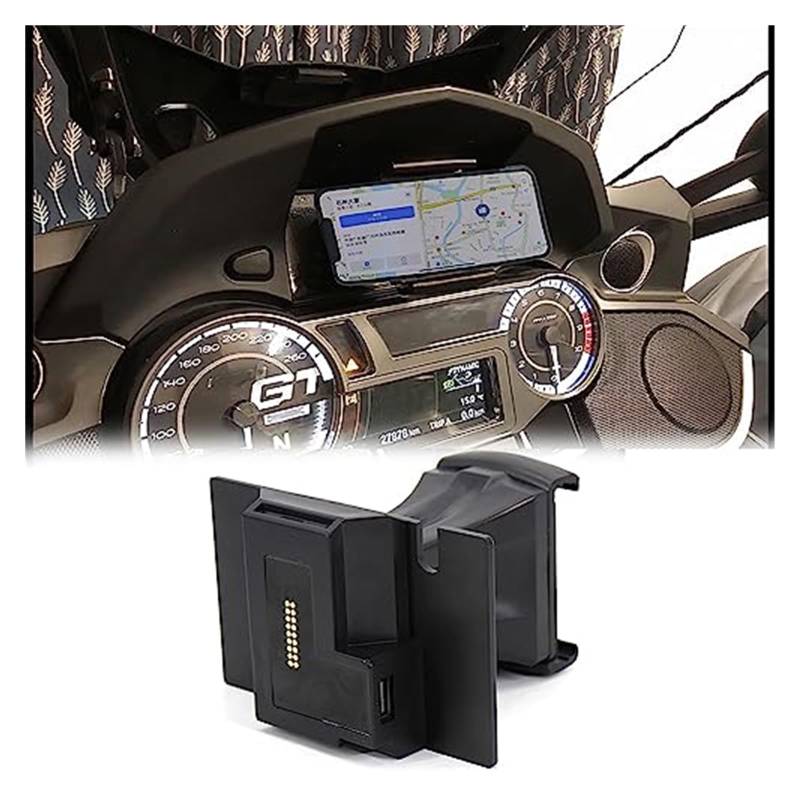 Motorrad Handyhalterung Für K1600B Für K1600GT Für K1600GTL 2011-2020 Motorrad GPS Navigation Halterung USB Ladegerät Halter Halterung Stehen von FGKDLDZCZM