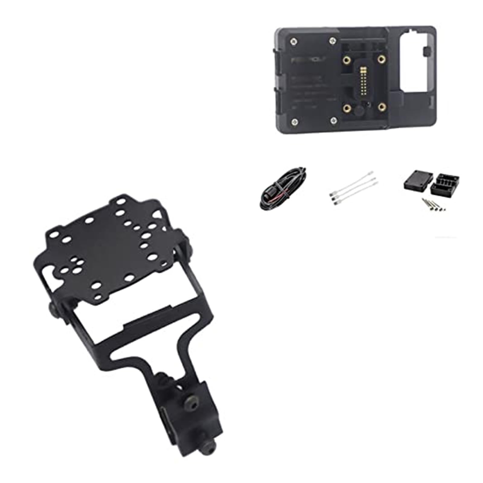 Motorrad Handyhalterung Für Tenere 660 Für XT660Z Motorrad Handy Halterung Navigation Halterung USB Drahtlose Ladestation Halterung Unterstützung(‎Wireless and Bracket) von FGKDLDZCZM