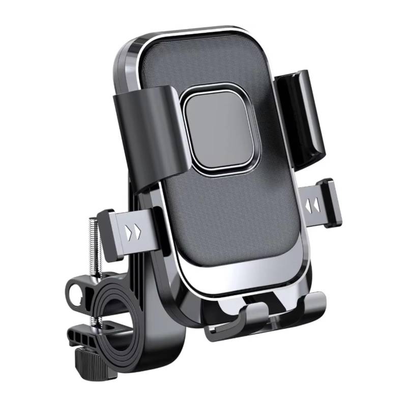 Motorrad Handyhalterung Universal Fahrrad Telefon Halter 360 ° Drehbare Telefon Halter Lenker Stehen Einhand Bedienung GPS Clip Für Motorrad ATV Roller(Handlebar) von FGKDLDZCZM