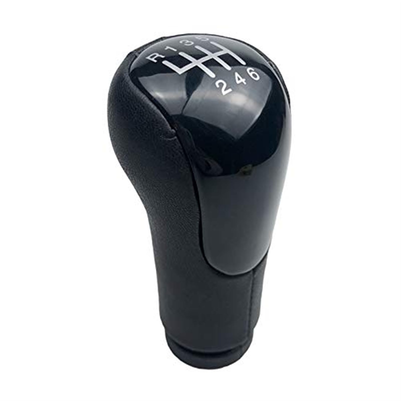 SchaltknäUfe Für Fiesta für Fusion für Transit für Connect 2002-On Leder Schaltknauf Hebel Shifter Stick Stift Schaltknauf(‎6 Speed Black) von FGKDLDZCZM