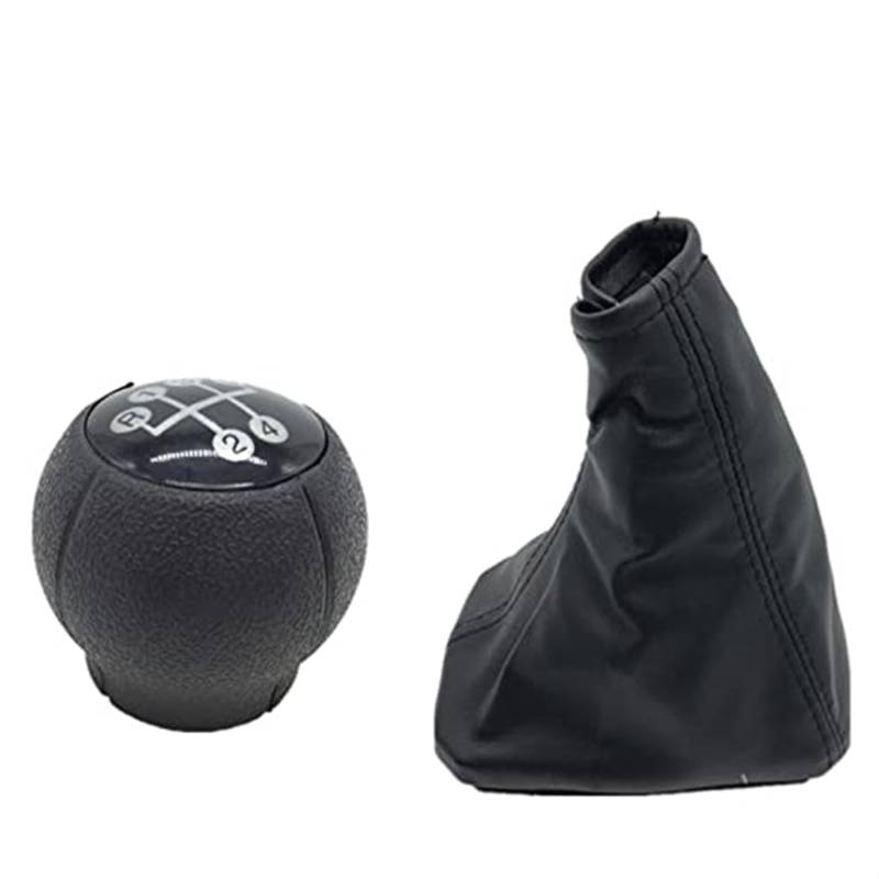 SchaltknäUfe Für OPEL Für Corsa C Auto Schaltknauf Hebel Gamasche Boot Auto Parkplatz Handbremse Griffe Fall Auto Schaltknauf Kopf(‎2pcs Gear Knob Cover) von FGKDLDZCZM