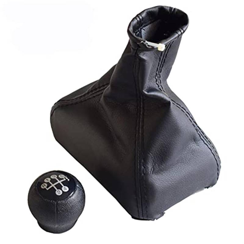 SchaltknäUfe Für OPEL für Corsa C Manueller Ersatz Schaltknauf Handbremse Gamasche Kofferraumkragen(‎2pcs Gear Knob Cover) von FGKDLDZCZM