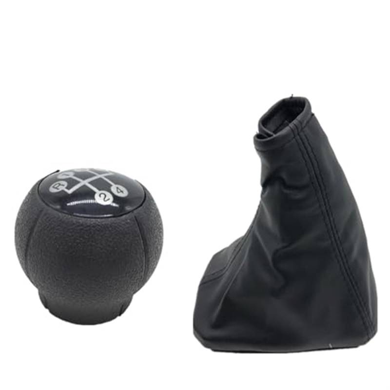 SchaltknäUfe Für Opel Für Corsa C (01-06) Für TIGRA B (04-12) Für Combo C (01-11) Schaltknauf Hebel Boot Auto Anti Slip Parkplatz Handbremse(‎2pcs Gear Knob Cover) von FGKDLDZCZM