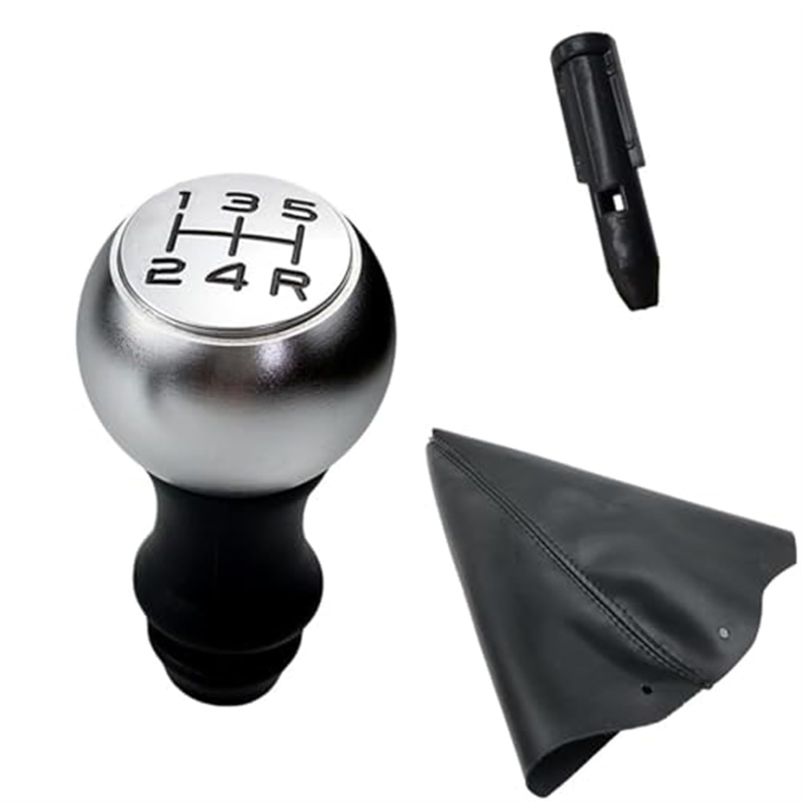 SchaltknäUfe Für Peugeot 106 206 306 406 107 207 307 407 301 308 2008 3008 5 Speed ​​Shifter Knob Auto hebel Shifter Griff Stick(‎Matte Black) von FGKDLDZCZM