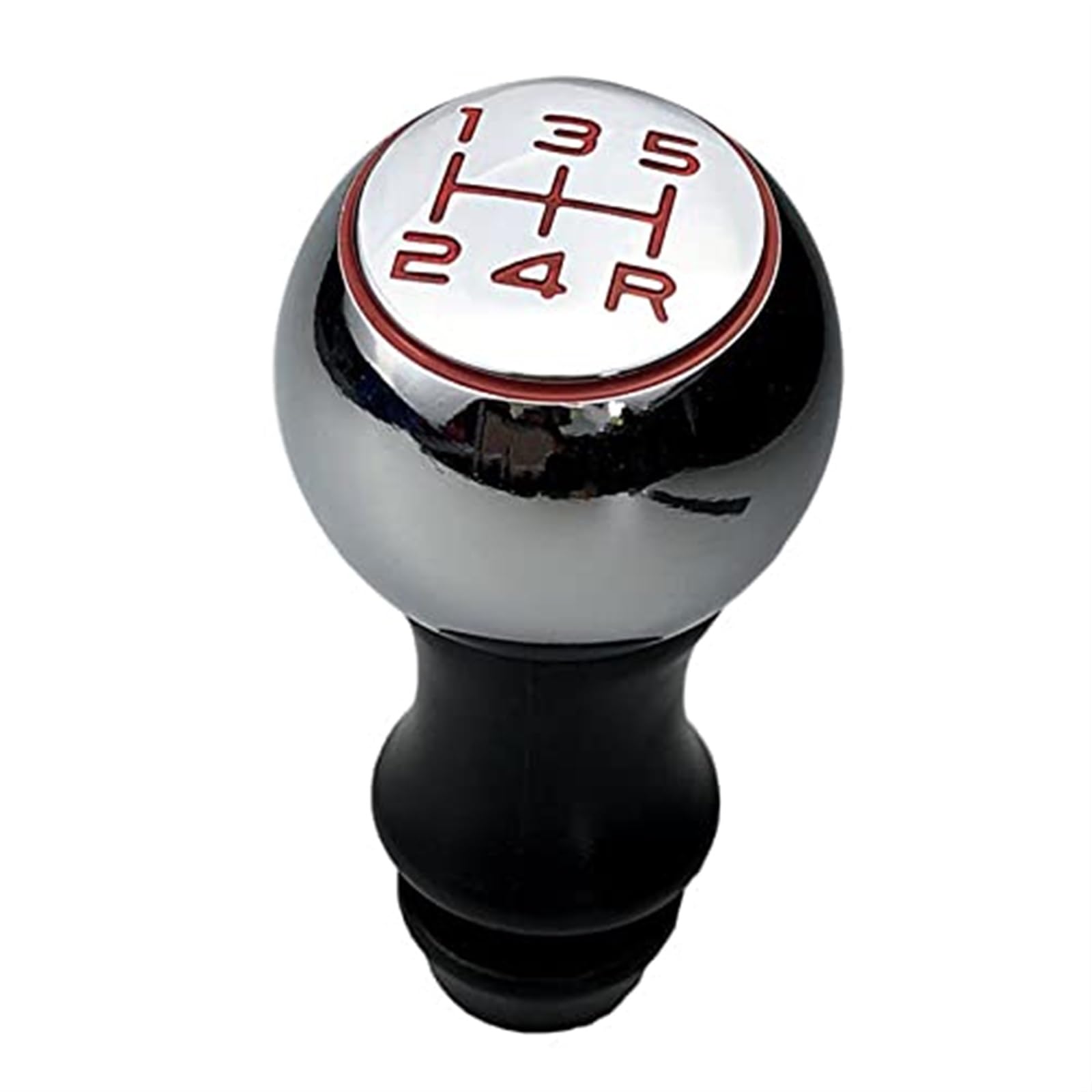 SchaltknäUfe Für Peugeot 106 206 306 406 107 207 307 407 301 308 2008 3008 Auto Schaltknauf Kopf 5/6 Geschwindigkeit MT Schaltknauf(‎Chrome Red Knob7) von FGKDLDZCZM