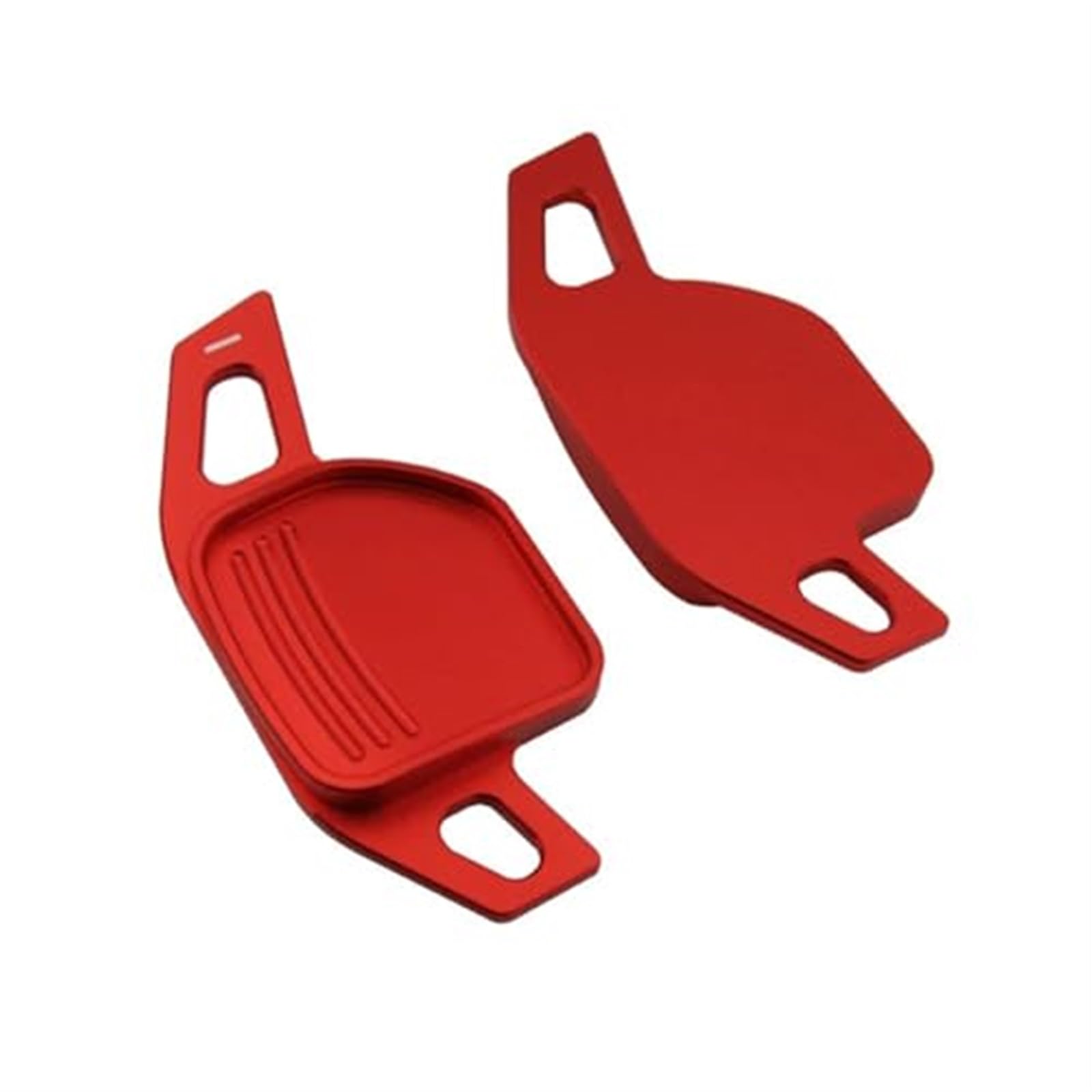 SchaltknäUfe Für Sitz Für Leon 5F Für Leon 2013 14 15 16 17 18 19 20 21 22 2023 Schaltwippe Auto Lenkrad Verlängerung Shifter(Red-Style 2) von FGKDLDZCZM