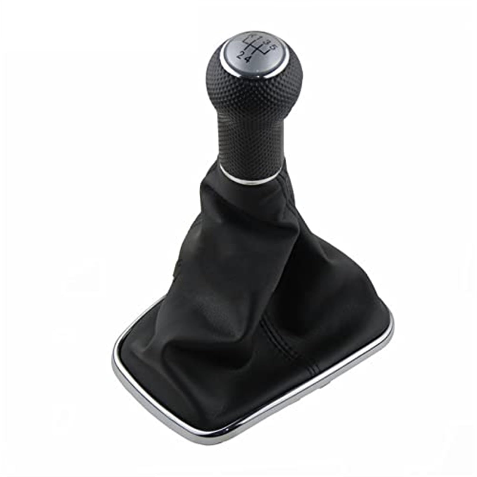 SchaltknäUfe Für VW Für Golf 4 MK4 Für GTI R32 Für Bora Für Jetta 1999-2003 2002 2004 5/6 Geschwindigkeit 12mm Schaltknauf Hebel Shifter Gamasche Boot(‎5 Speed3) von FGKDLDZCZM