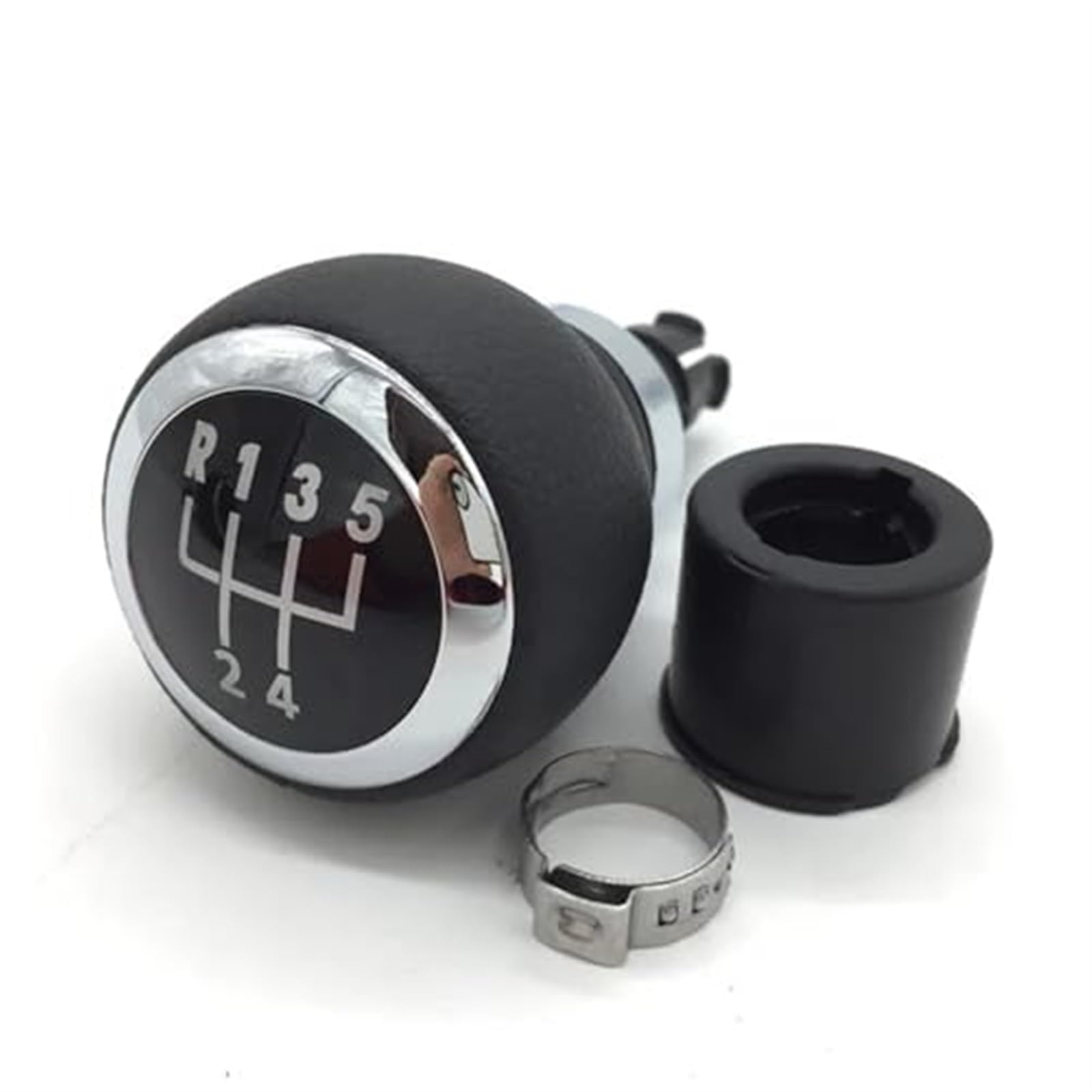 SchaltknäUfe Für VW Für Passat B6 2005-2012 Schaltknauf 5/6 Geschwindigkeit Auto Stick Gamasche Kofferraumrahmen Mit Abdeckung Fall Kit 5-Gang-Schaltknauf(‎5 Speed Gearknob) von FGKDLDZCZM