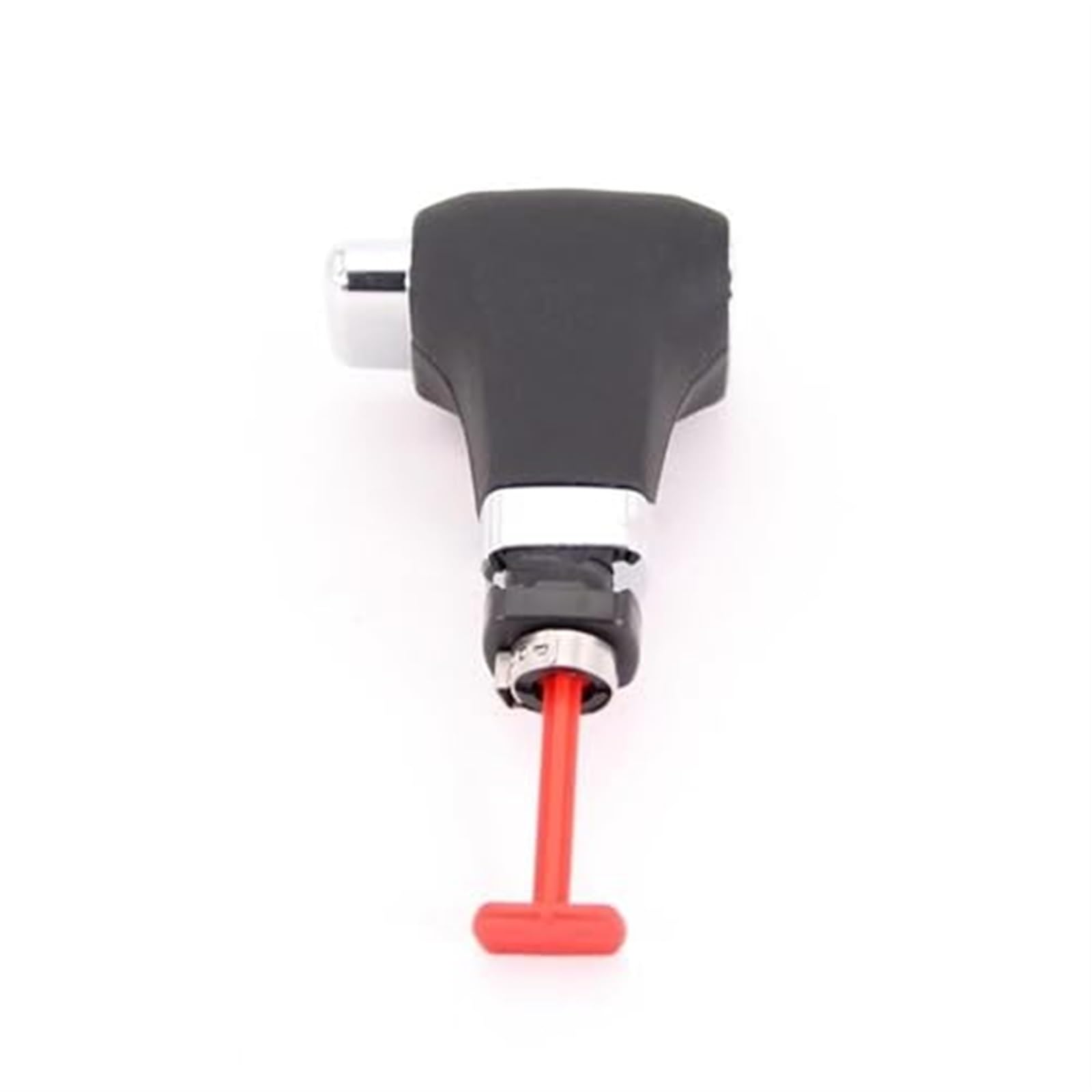 SchaltknäUfe Für VW für Tiguan 2007 2008 2009 2010 2011 2012 Automatik-Schaltknauf aus Leder mit Ledermanschette, 5-Gang-Schaltknauf(‎Gear Knob) von FGKDLDZCZM