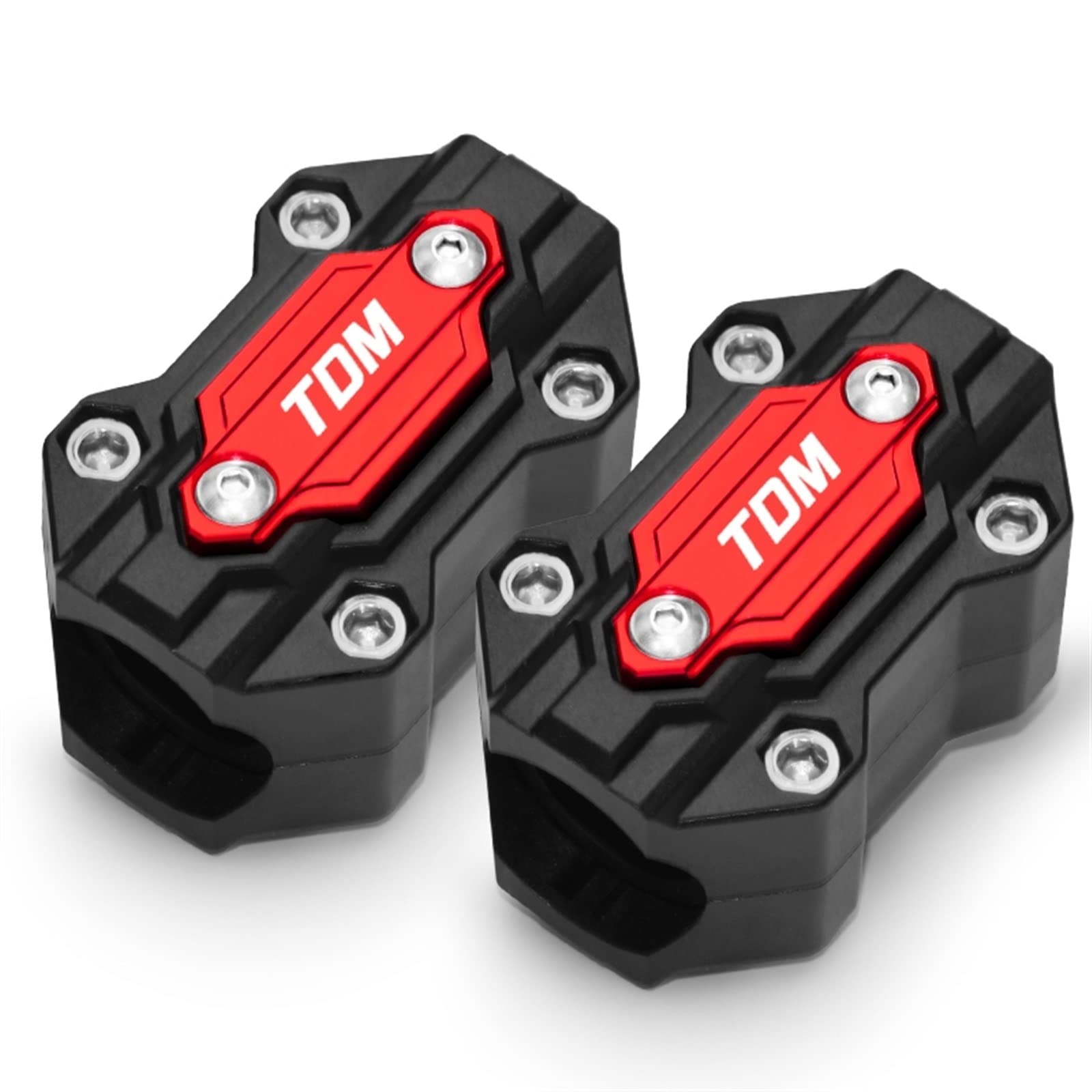 FGOOEBNE Sturzpads Motorrad Für YH TDM 850 900 TDM850 TDM900 2017-2019 2020 2021 2022 Motorrad Motorschutz Stoßstangenschutz Block Zubehör(ROT) von FGOOEBNE