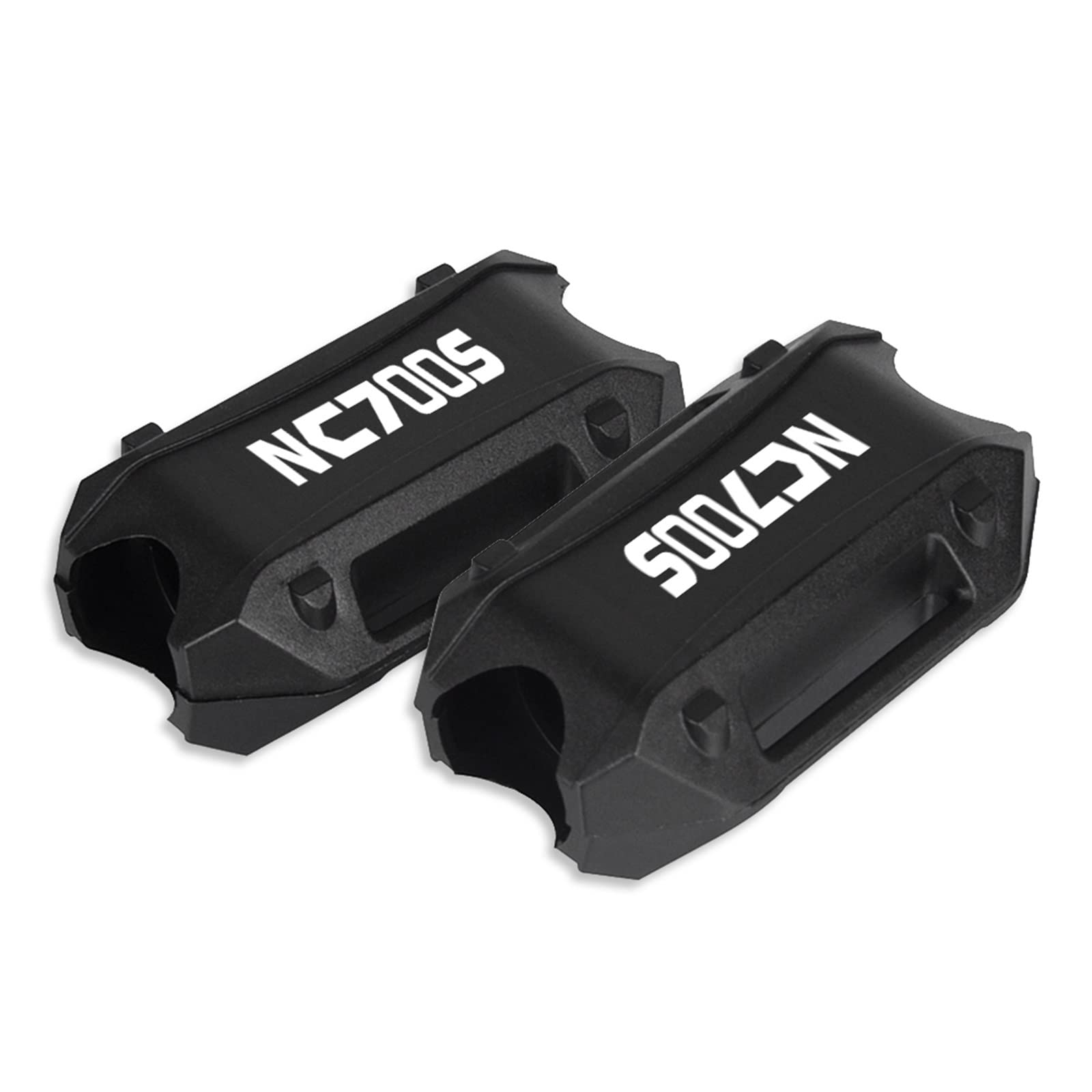 FGOOEBNE Sturzpads Motorrad Für H NC700S NC700X NC750S NC750X 2019 2013-2020 Motorrad Stoßstange Motorschutz Schutzblock 25mm Sturzbügel Dekorativ(1 Pair A) von FGOOEBNE