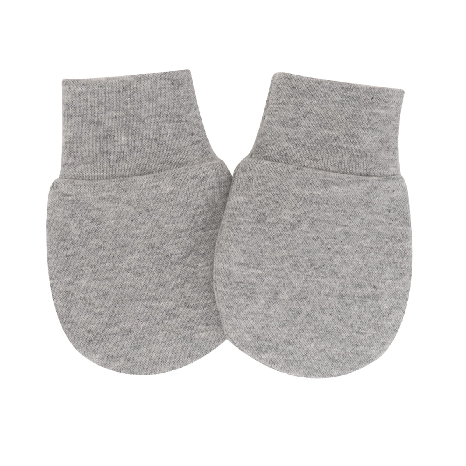 FGUUTYM Für 06 Unisex Baumwolle Scratch No Fäustlinge Fäustlinge Säuglingshandschuhe Handschuhe Kleinkind Monate Baby Baby Handschuhe Kostüm Pfau Accessoires (Grey, One Size) von FGUUTYM