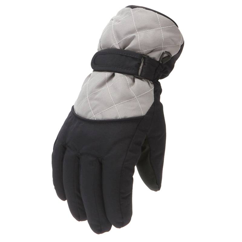 FGUUTYM Größe Kinderhandschuhe Winddicht Schnee Snowboarden M/L Outdoor Ski Warm Skating Winter Kinderhandschuhe & Fäustlinge Kinderhandschuhe Wasserdicht (Grey, M) von FGUUTYM