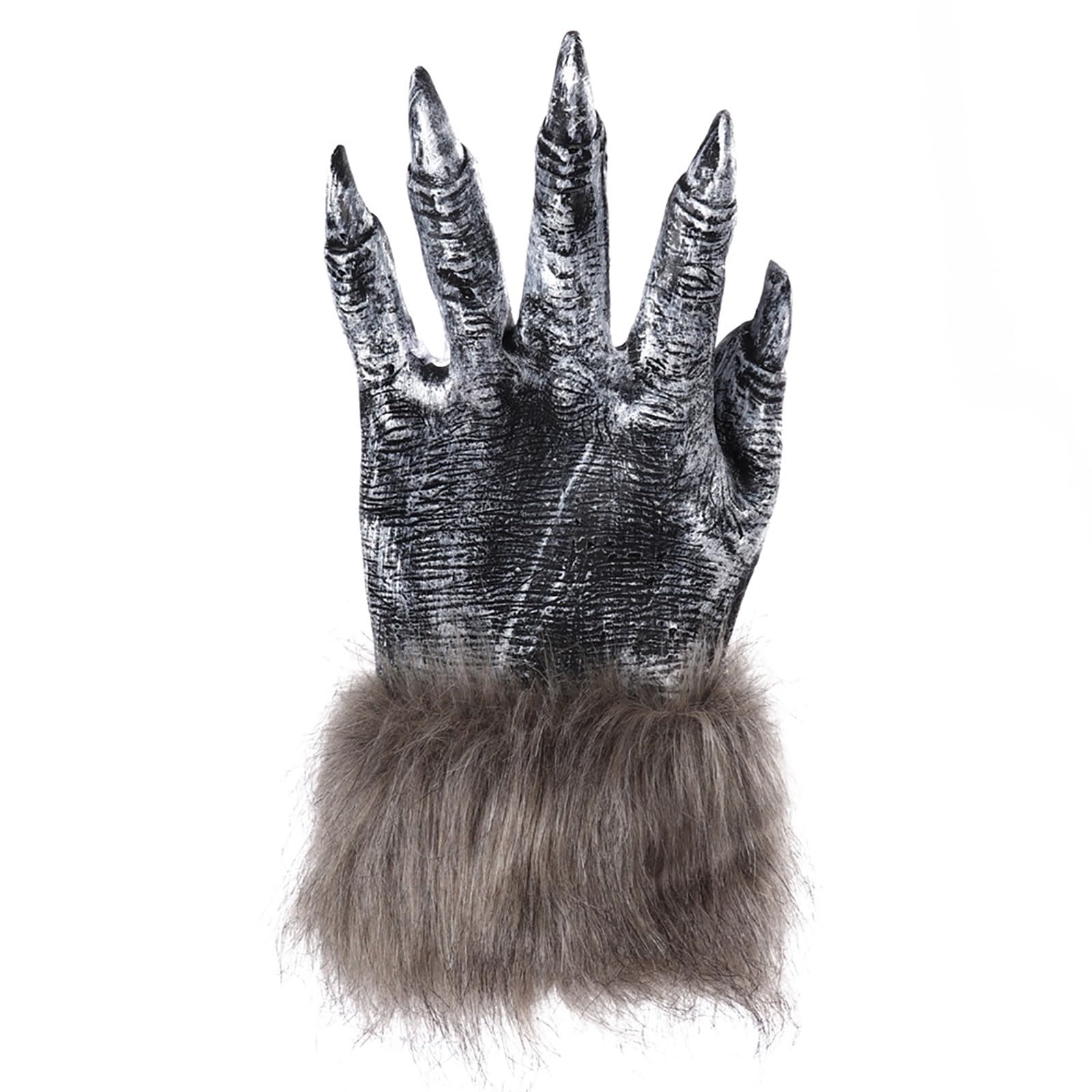 FGUUTYM Haarige Hände Tier Pelzige Handschuhe Wolf Ostern Halloween Kostüm Zubehör Festival Karneval Requisiten Handschuhe Für Kinder Erwachsene Workout Handschuhe Fo Karneval Kostüm (Grey, One Size) von FGUUTYM