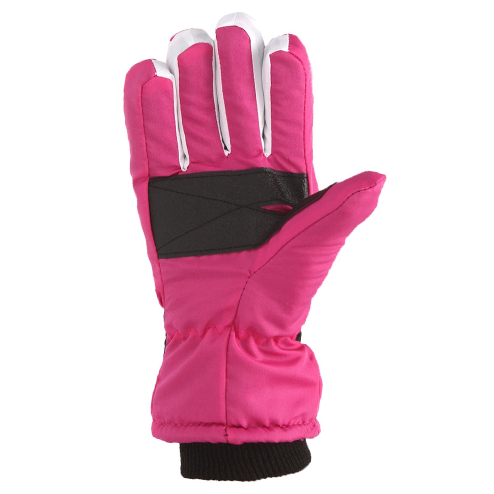 FGUUTYM Handschuhe Skating Anzug Outdoor Winter Warm Snowboarden Winddicht Für 712 Schnee Ski Handschuhe & Fäustlinge Winterhandschuhe Kind (Hot Pink, One Size) von FGUUTYM