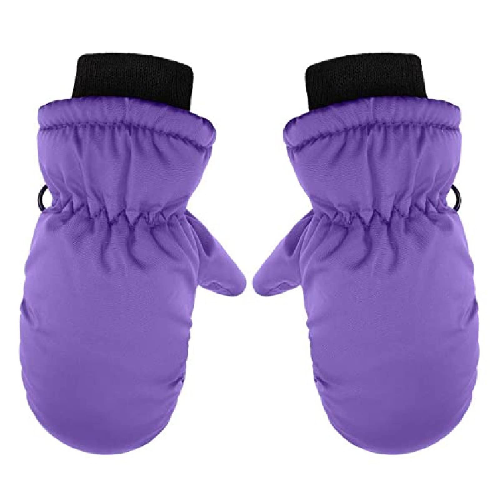 FGUUTYM Kleinkind für Skifahren wasserdichte Baby Fäustlinge Winter Kleinkind Handschuhe Schnee Handschuhe Fäustlinge Kinderhandschuhe & Fäustlinge Handschuhe Kleinkind Finger (Purple, One Size) von FGUUTYM