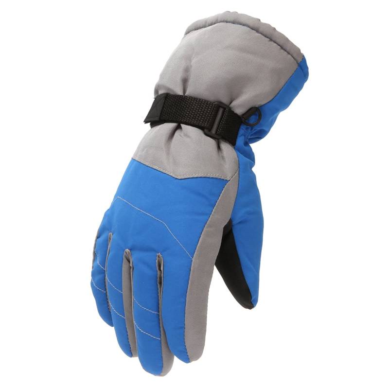 FGUUTYM Winter Schnee Outdoor Ski Größe Snowboarding Warme Handschuhe M/L Winddicht Skating Handschuhe & Fäustlinge Skihandschuh 8 (Blue, M) von FGUUTYM