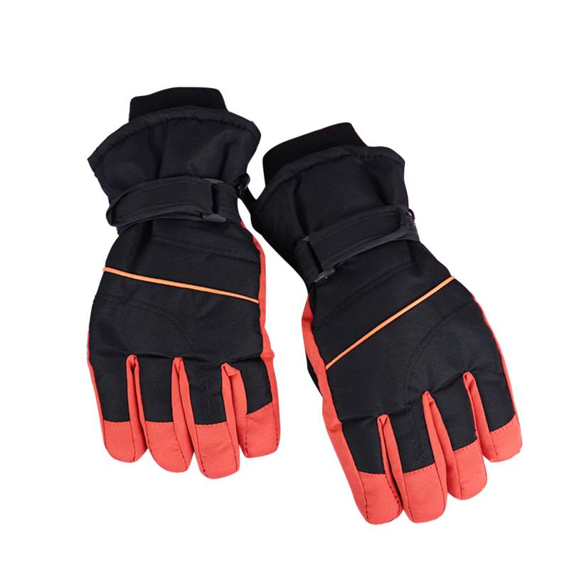 FGUUTYM Winter Warme Winddichte Kaltwetter Outdoor Sporthandschuhe Für Fleece Schnee Handschuhe Skihandschuhe Mütze Schal Handschuhe Set Junge (C, One Size) von FGUUTYM