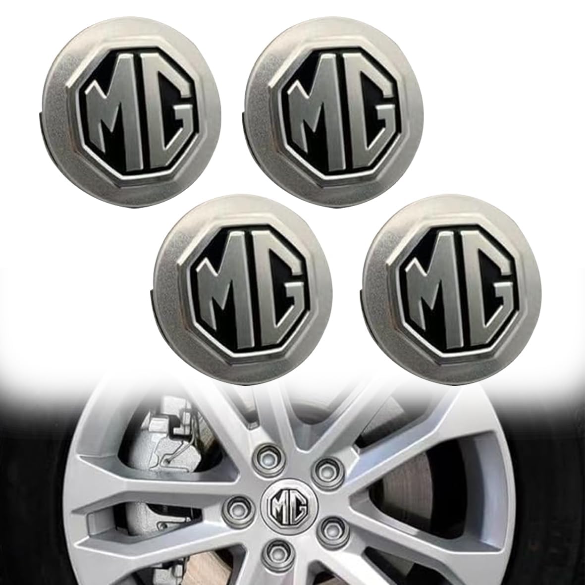 4 Stück 56mm Auto Radnabenkappen Nabendeckel für MG Marvel R, Radnabenabdeckung Center Felgendeckel Radkappen Wheel Caps 4 Stück 56mm Auto Radnabenkappen Nabendeckel für MG Marvel R, Radnabenabdeckung Center Felgendeckel Radkappen Wheel Caps von FGXBD