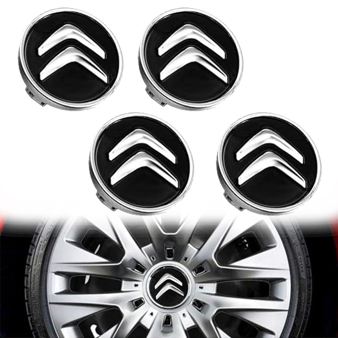 4 Stück 60mm Auto Radnabenkappen Nabendeckel für Citroen C3 X-TR, Radnabenabdeckung Center Felgendeckel Radkappen Wheel Caps,normal-A 4 Stück 60mm Auto Radnabenkappen Nabendeckel für Citroen C3 X-TR, Radnabenabdeckung Center Felgendeckel Radkappen Wheel Caps,normal-A von FGXBD