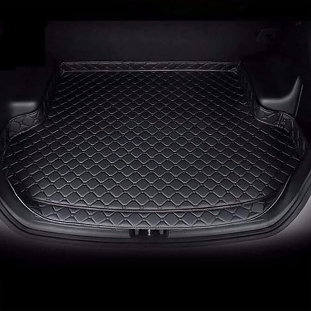 Auto Leder Kofferraumwanne Schutzmatte für BMW X5 2019-2024,rutschfest Kratzfestem Kofferraummatte Kofferraum Matten Innenmatte Schutzmatte Styling,Black 1 von FGYLS
