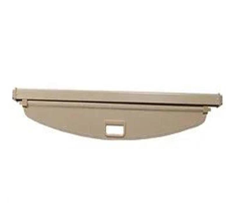 FHCBUTAE Für Hyundai Für Santa Fe 2011-2012 Kofferraumabdeckung Sonnenschutz Trennwand Sichtschutzrollos Auto-Laderaumabdeckung(Beige) von FHCBUTAE