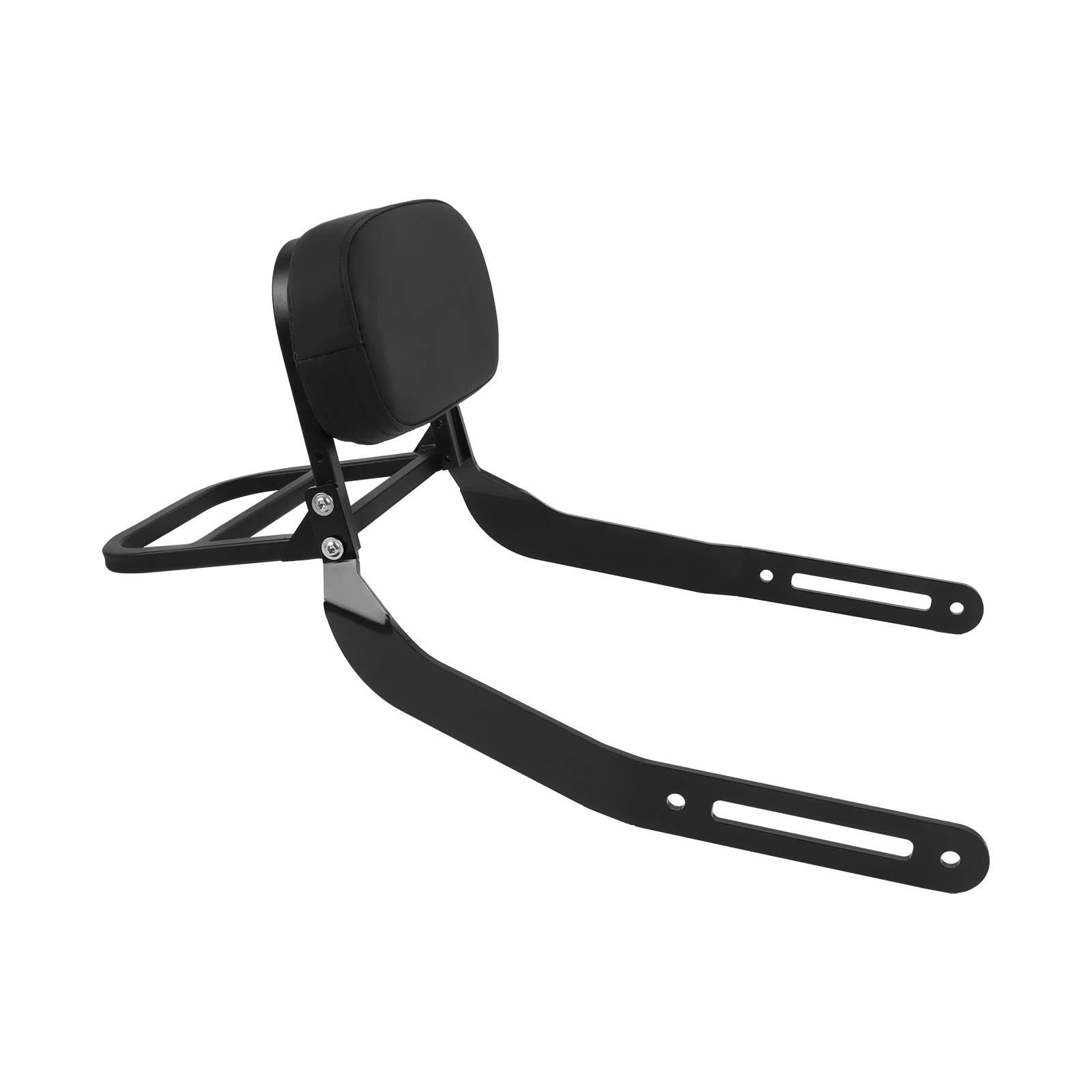 Hinterradgepäckträger Für Kawasaki Für Eliminator SE 500 450 E450 E500 2023-2025 Abnehmbare Sissy Bar-Rückenlehne Hinten Mit Gepäckträger Gepäckträger Hinten(Style 2) von FHCBUTAE