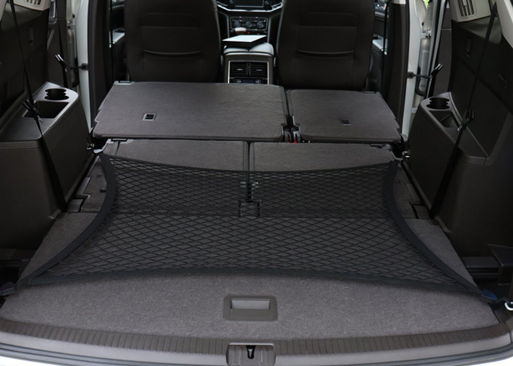 FHJBP Kofferraumnetz kompatibel für Landrover Range Rover Velar Floor Style einlagiges Kofferraumnetz von FHJBP